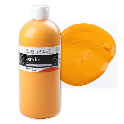 Eraldo di Paolo Acrylic Paint, Warm Yellow, 1L