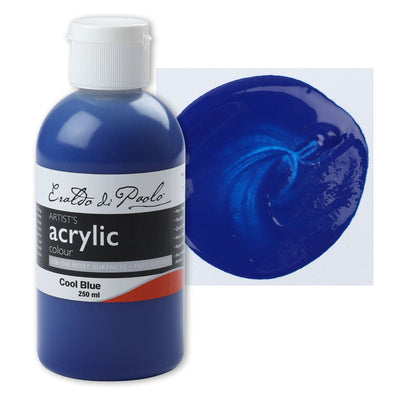 Eraldo di Paolo Acrylic Paint, Cool Blue, 250ml