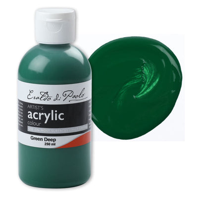 Eraldo di Paolo Acrylic Paint, Green Deep, 250ml