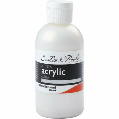 Eraldo di Paolo Acrylic Paint, Metallic Pearl, 250ml