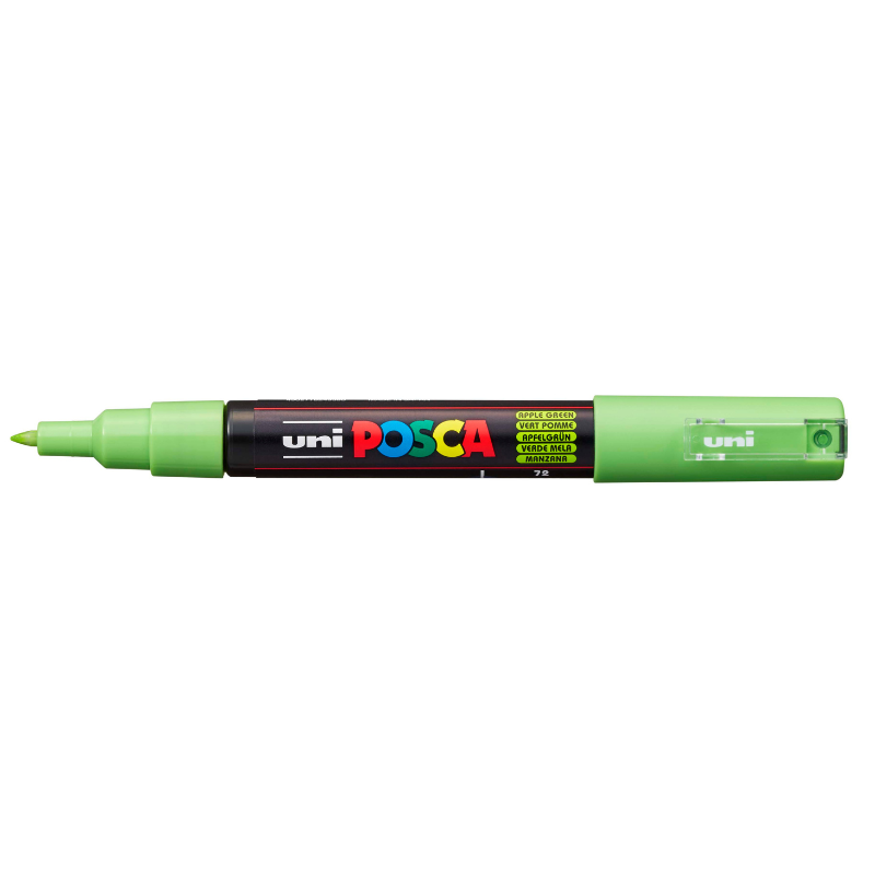 Posca PC1M Extra Fine Bullet Tip Paint Marker, Apple Green