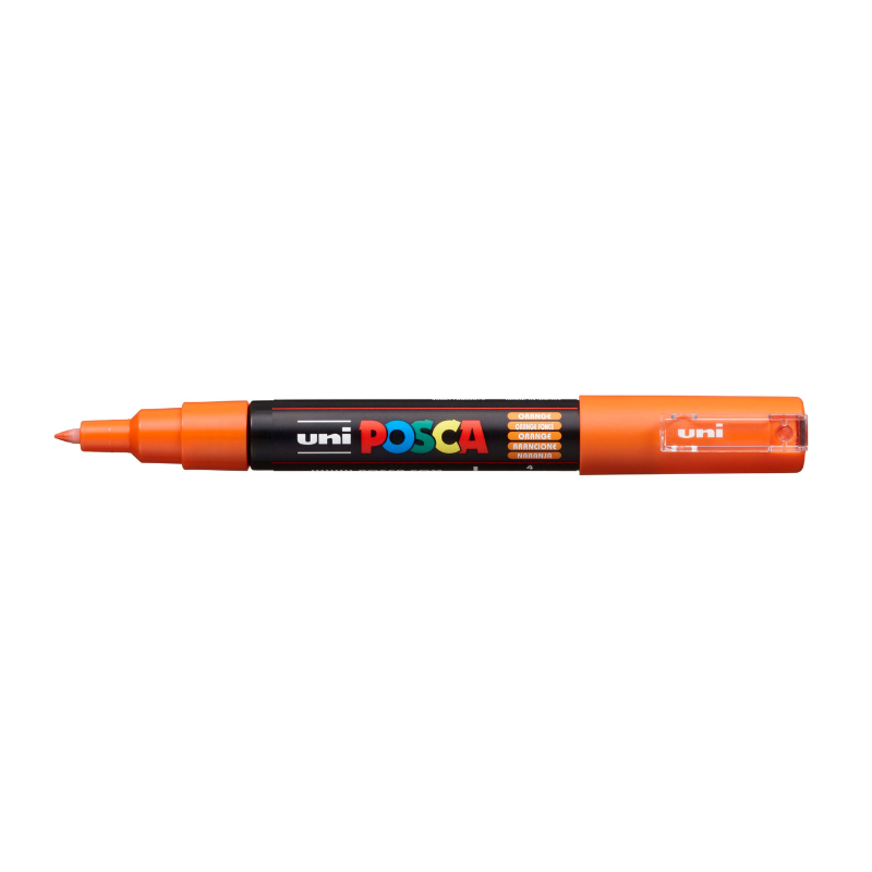 Posca PC1M Extra Fine Bullet Tip Paint Marker, Orange
