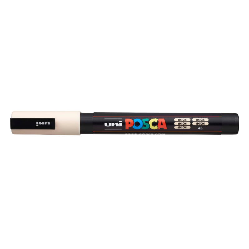 Posca PC-3M Fine Bullet Tip Paint Marker, Beige