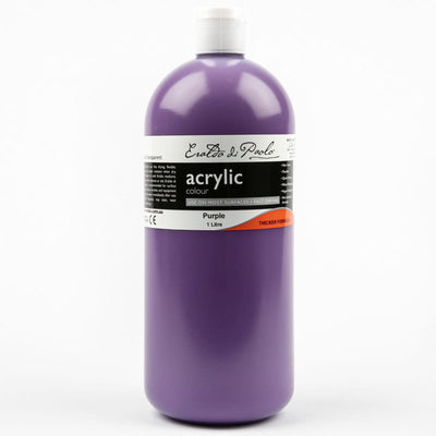 Eraldo di Paolo Acrylic Paint, Purple, 1L