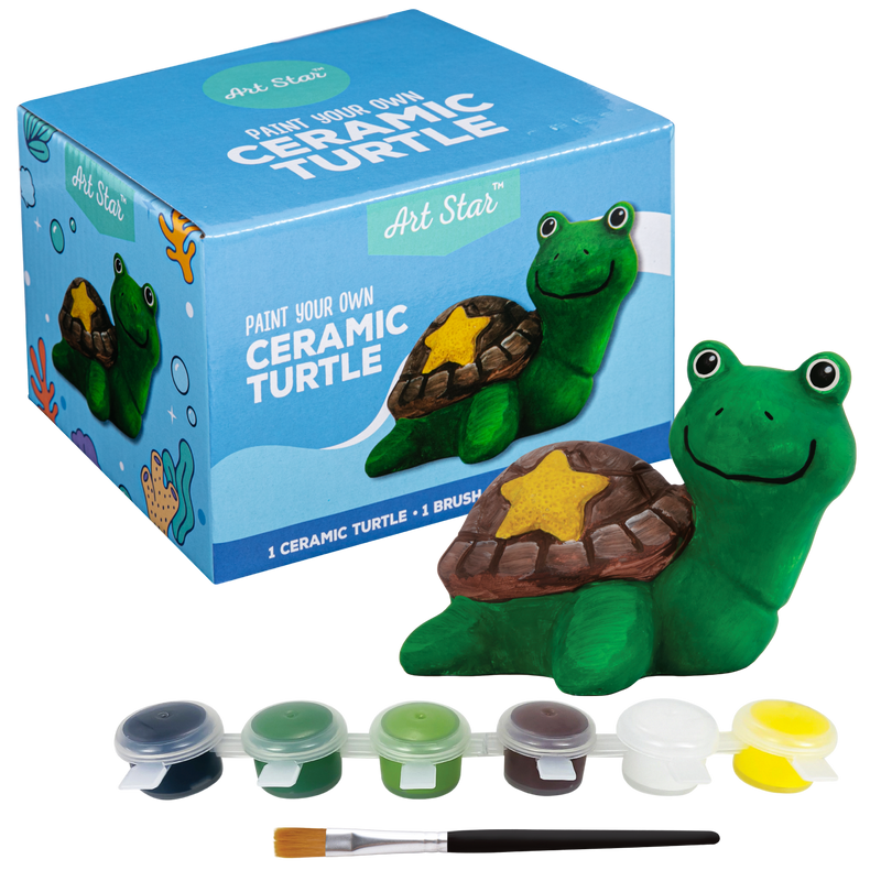 Art Star Paint Your Own Ceramic Turtle