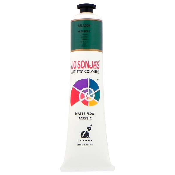 Jo Sonja's Matte Flow Acrylic Paint Celadon 75ml S1