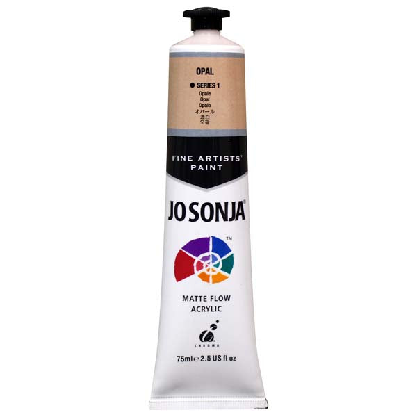 Jo Sonja's Matte Flow Acrylic Paint Opal 75ml S1