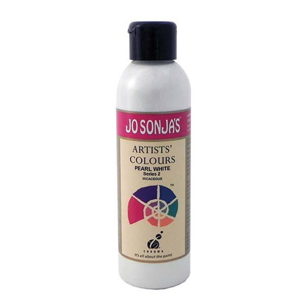 Jo Sonja's Matte Flow Acrylic Paint Pearl White 250ml S2