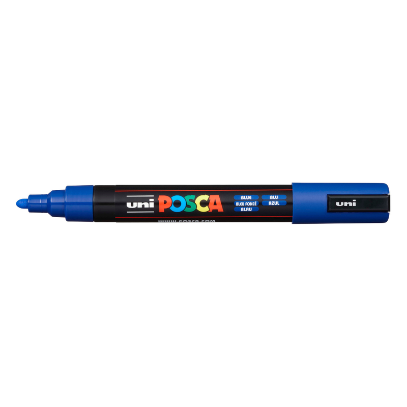 Posca PC-5M Medium Bullet Tip Paint Marker, Blue