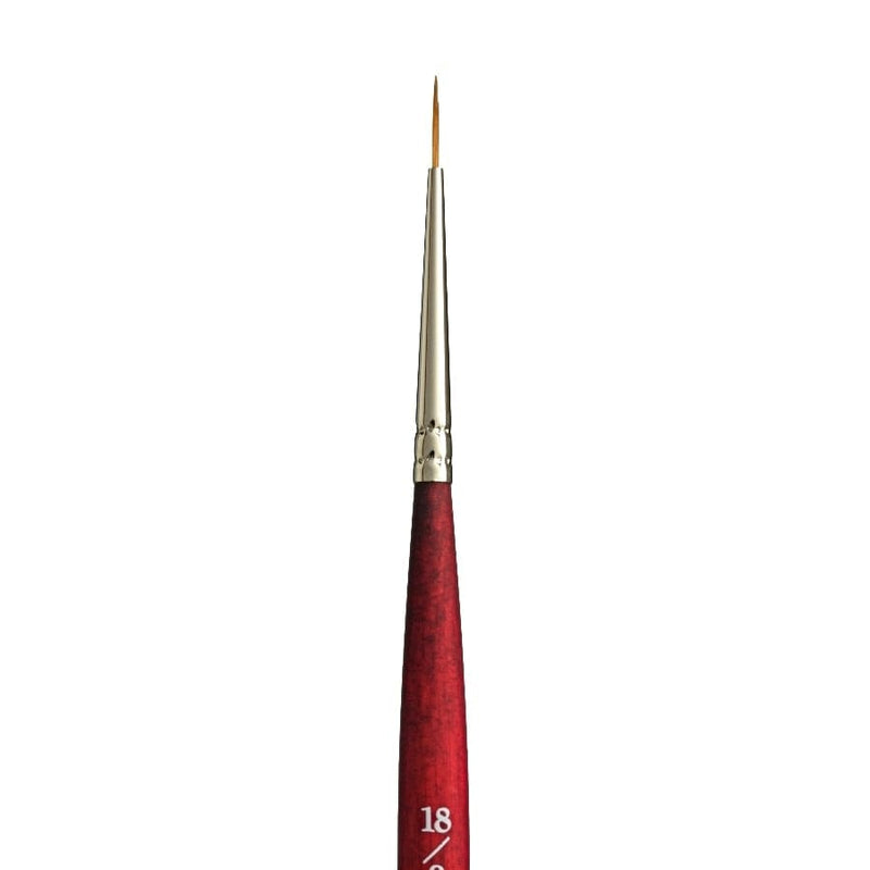 Princeton Velvetouch 3950 Synthetic Short Handle Brush Short Handle Brushort Liner Size 10/0