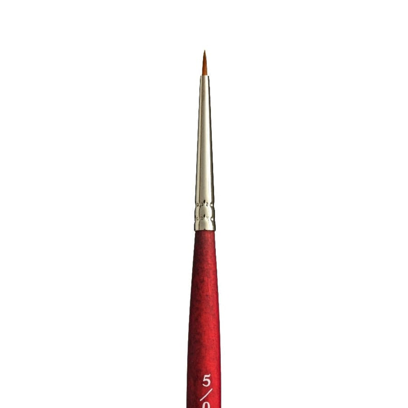 Princeton Velvetouch 3950 Synthetic Short Handle Brush Spotter Size 18/0