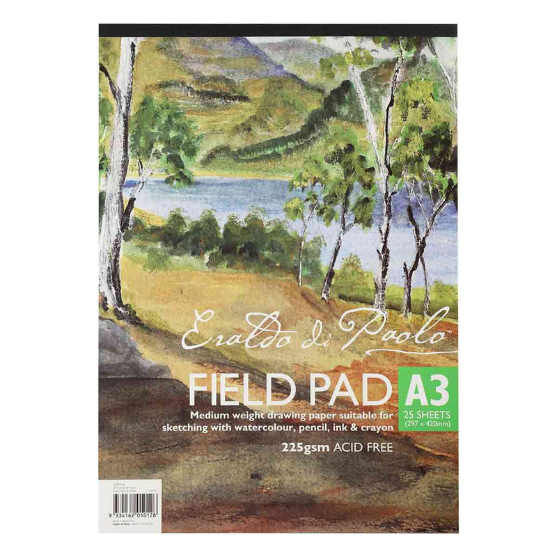 Eraldo Di Paolo A3 Field Pad 225gsm 25 Sheets