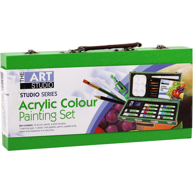 The Art Studio Acrylic Painting Set Studio Series