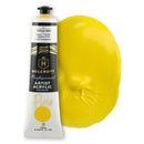 Gold Holcroft Professional Acrylic Flow Paint Yellow Mid S2 ASTM1 75ml Acrylic Paints