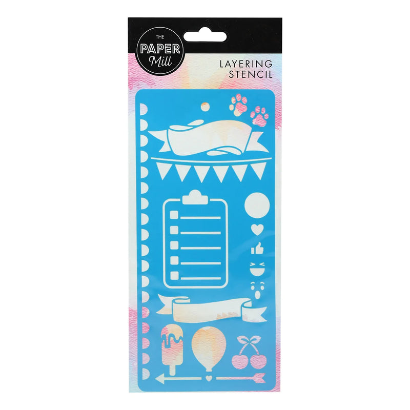 The Paper Mill Layering Stencil Pop Sugar