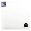 White Smoke 46 x 46 inches Eraldo Di Paolo Gallery Wrapped Stretched Canvas Canvas and Painting Surfaces