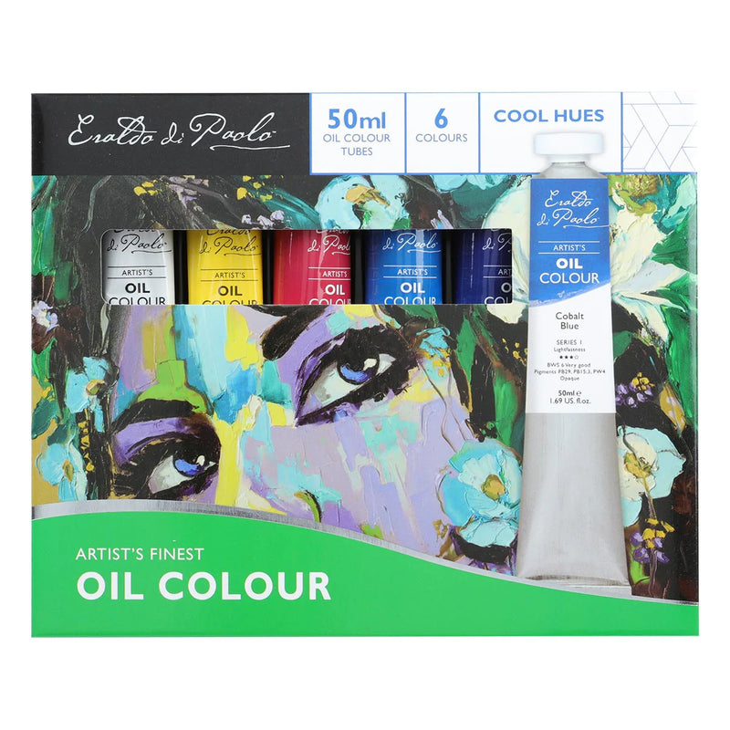 Eraldo di Paolo Oil Paint Cool Hues 6 x 50ml