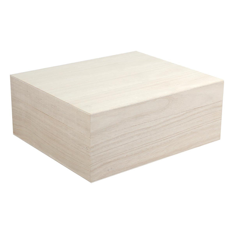 Urban Crafter Paulownia and Plywood Rectangle Box 30 x 25.5 x 11.5cm
