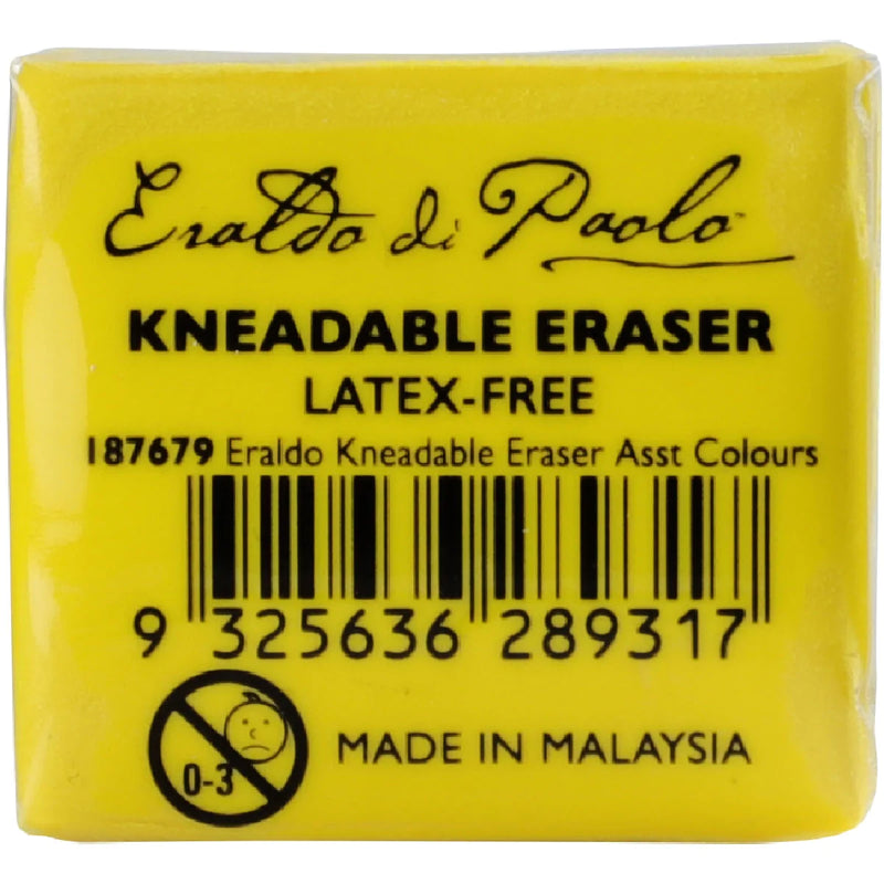 Eraldo Di Paolo Kneadable Eraser Bulk Pack 18 Assorted Colours