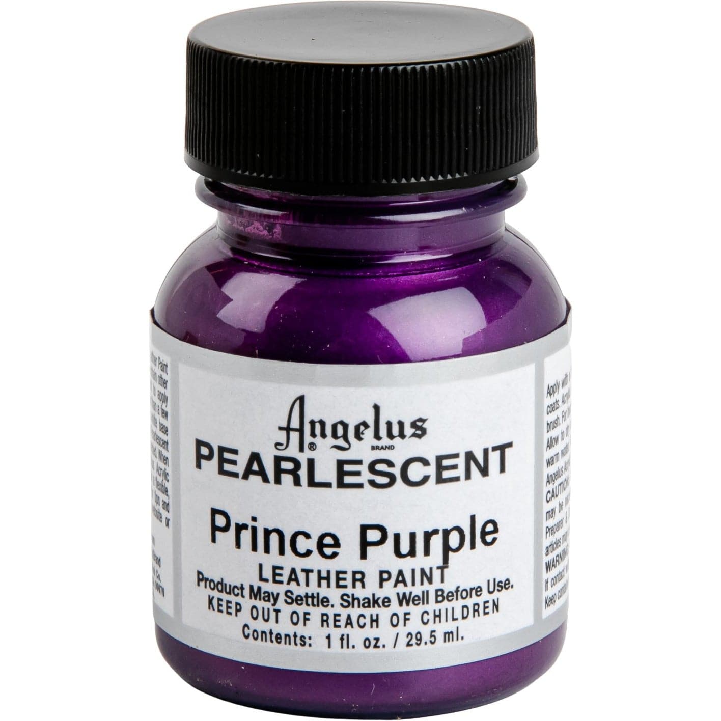 Angelus Pearlescent Acrylic Paint Prince Purple 453 29Ml Use On Leath