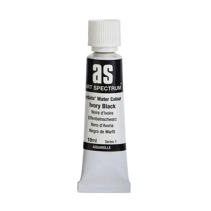 Art Spectrum Artists Watercolour Paint Ivory Black S1