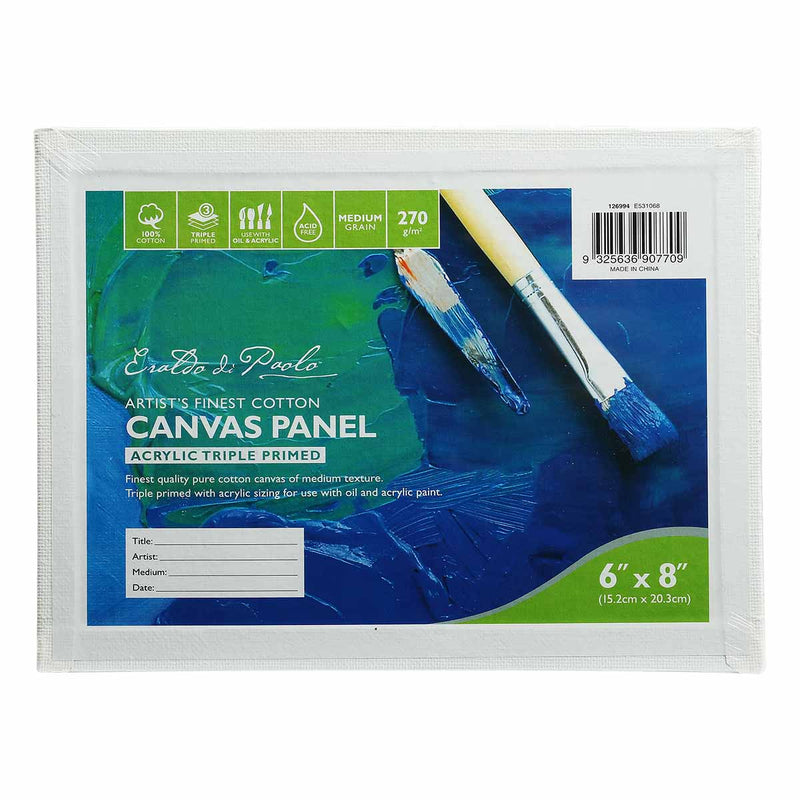 Eraldo Di Paolo Canvas Panel 6 x 8 Inches