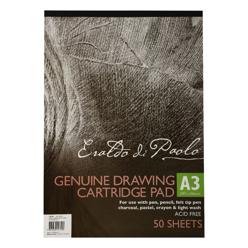 Eraldo Di Paolo A3 Cartridge Sketch Pad 110gsm 50 Sheets
