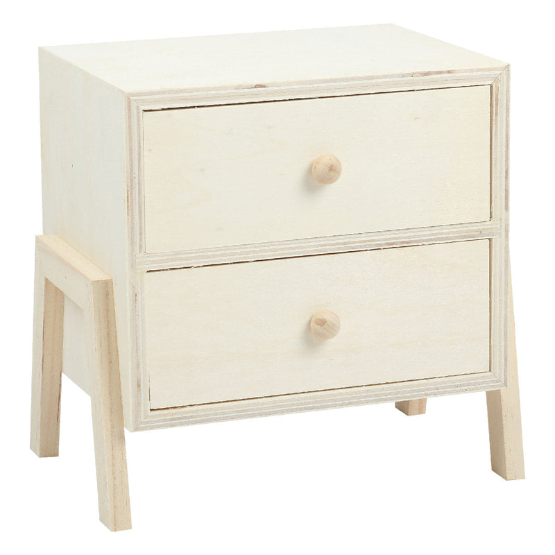 Urban Crafter 2 Drawer Free-standing Chest 18.5x12.5x17.5cm