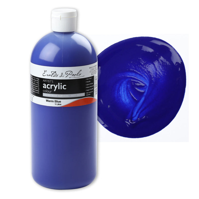 Eraldo Di Paolo Acrylic Paint Warm Blue 1L