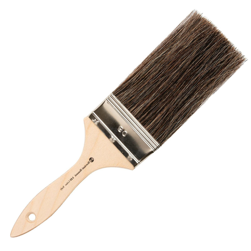 Borciani Bonazzi Professional Artist Paint Brush Horsehair Series 145 Size 80 Flogger