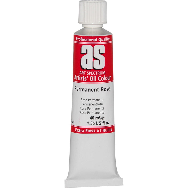 Art Spectrum Oil Paint 40mL Permanent Rose S4