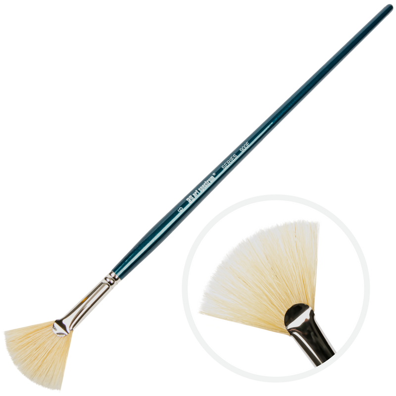 Art Spectrum Brush Series 900 Interlocked Hog Bristle - Fan Size - 6