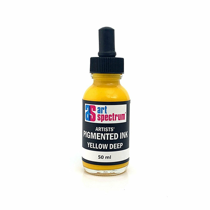 Art Spectrum Pigmented Ink 50mL Yellow Deep