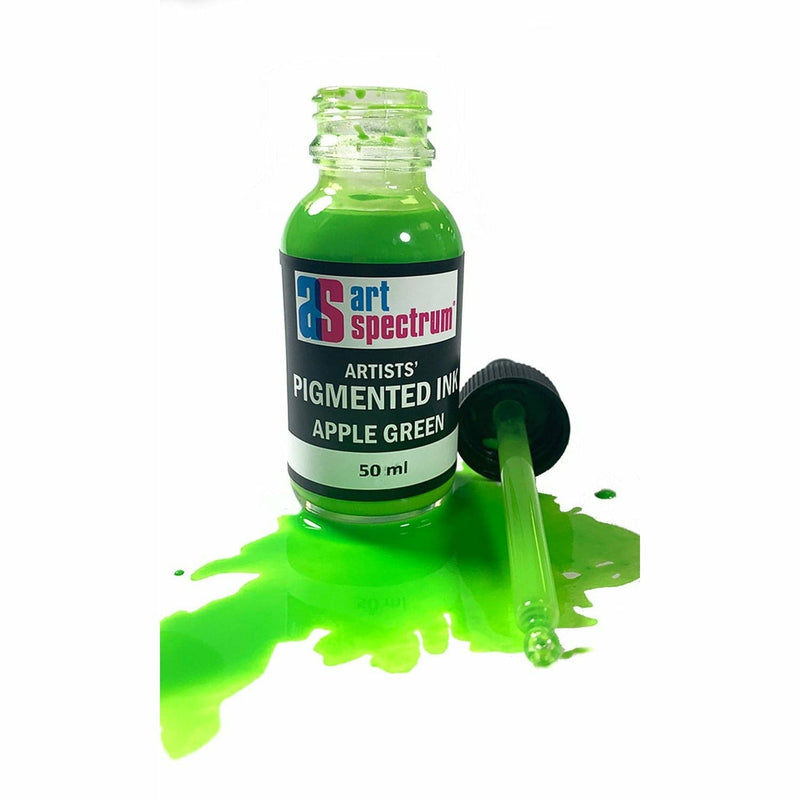 Art Spectrum Pigmented Ink 50mL Apple Green