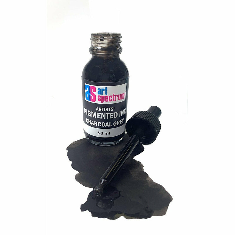 Art Spectrum Pigmented Ink 50mL Charcoal Grey