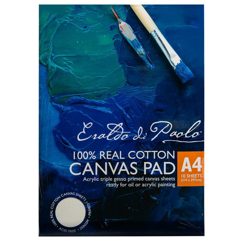 Eraldo Di Paolo Canvas Pad 250gsm A4 10 Sheets