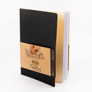 White Smoke Holcroft A5 Travel Sketchbook 120gsm 160 Pages Black Pads