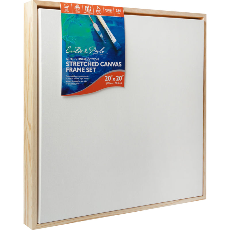 20 x 20 Inches Eraldo Di Paolo Stretched Canvas with Wood Frame