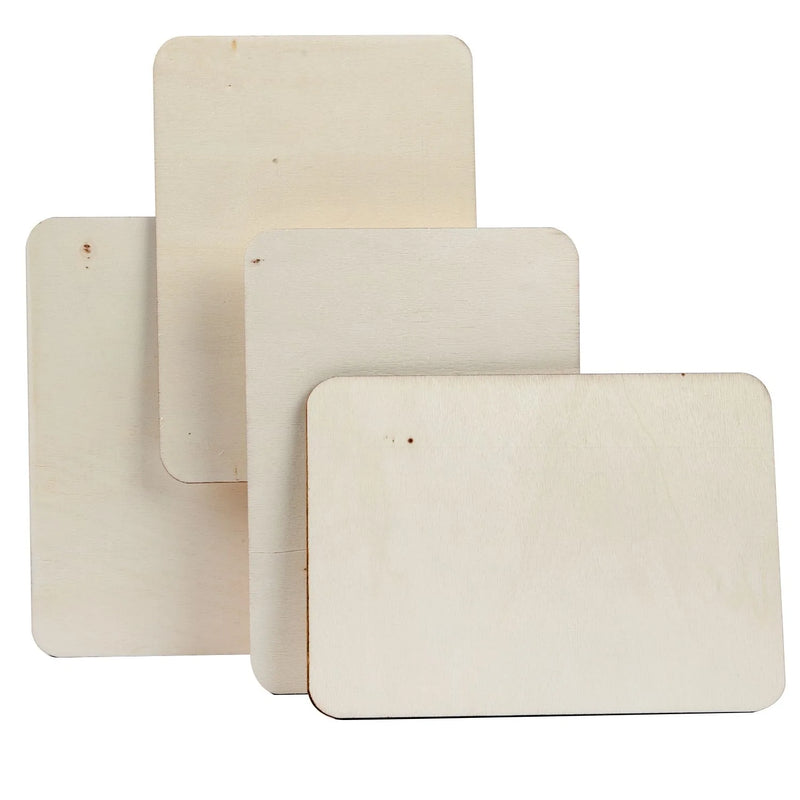 Urban Crafter Plywood Panels 17 x 12cm 4 Pack