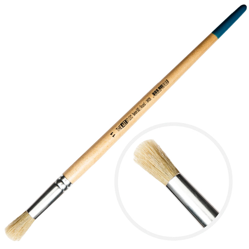 The Art Studio Bristle Brush Series 582 Round Size 11