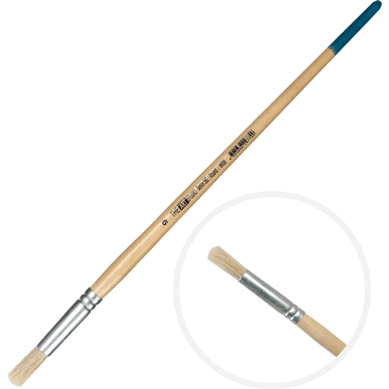 The Art Studio Bristle Brush Series 582 Round Size 9