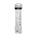 Light Gray Holcroft Taklon Multi Media Brushes Gold Smoke 6 Pack Brushes