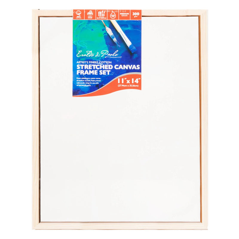 11 x 14 Inches Eraldo Di Paolo Stretched Canvas with Wooden Frame