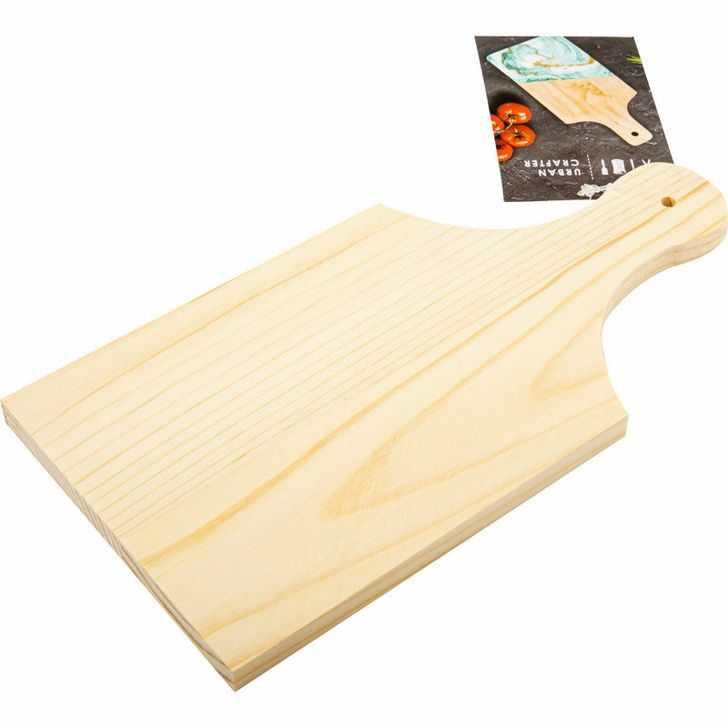 Urban Crafter Pine Paddle Board 23x11.5x1cm