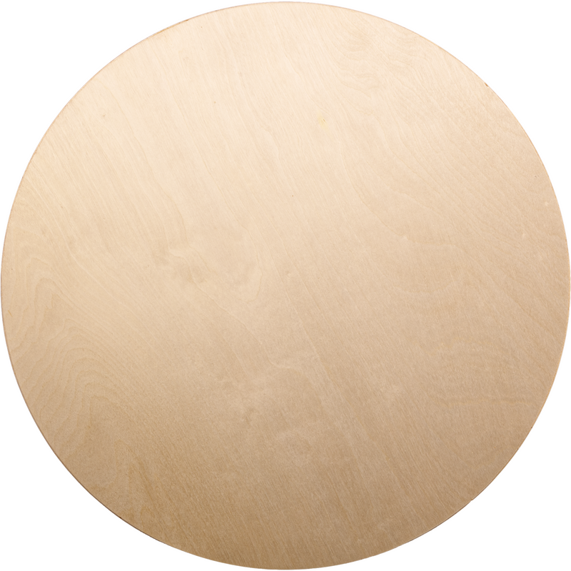 Art Studio Round Wooden Panel 50cm Diameter 20mm Deep