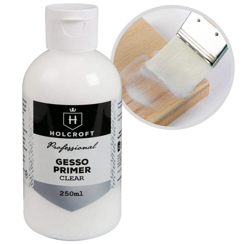 Holcroft Professional Acrylic Clear Gesso 250mL