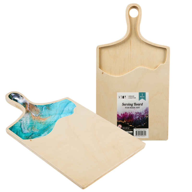 Urban Crafter Plywood Serving Board for Resin 17.7x33x1.4cm
