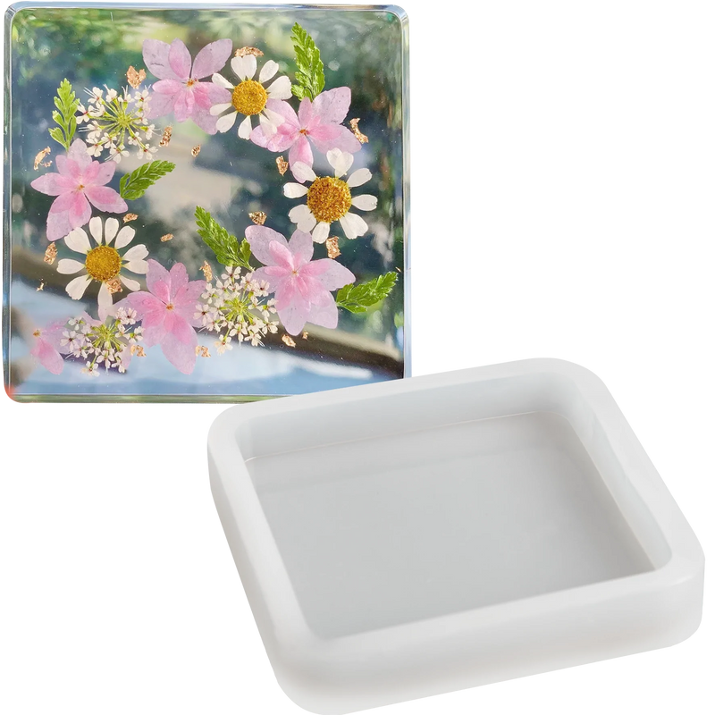 Urban Crafter Silicone Square Mold coaster 5.9x5.9x1cm
