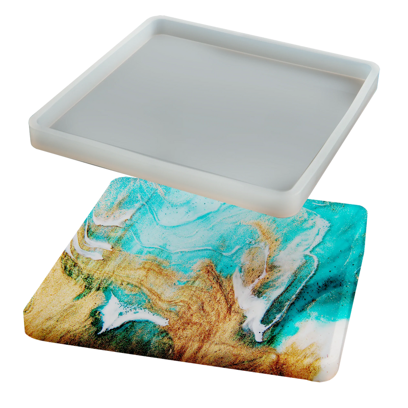 Urban Crafter Silicone Square Mold coaster 13x13x1cm