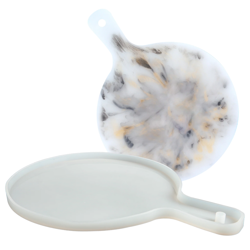 Urban Crafter Handle Tray Silicone Mold Round - Large 30.5x22.5cm